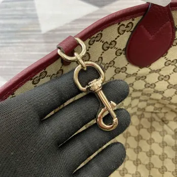 Gucci 839112 Gucci Totissima Velká Oboustranná Taška Červená