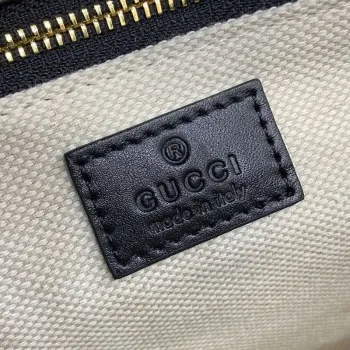 Gucci 815178 Gucci Horsebit 1955 Soft Medium Ramenní Taška Černá