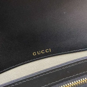 Gucci 815178 Gucci Horsebit 1955 Soft Medium Ramenní Taška Černá