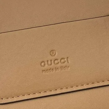 Gucci 826761 Gucci Go Malá Ramenní Taška Hnědá PVC