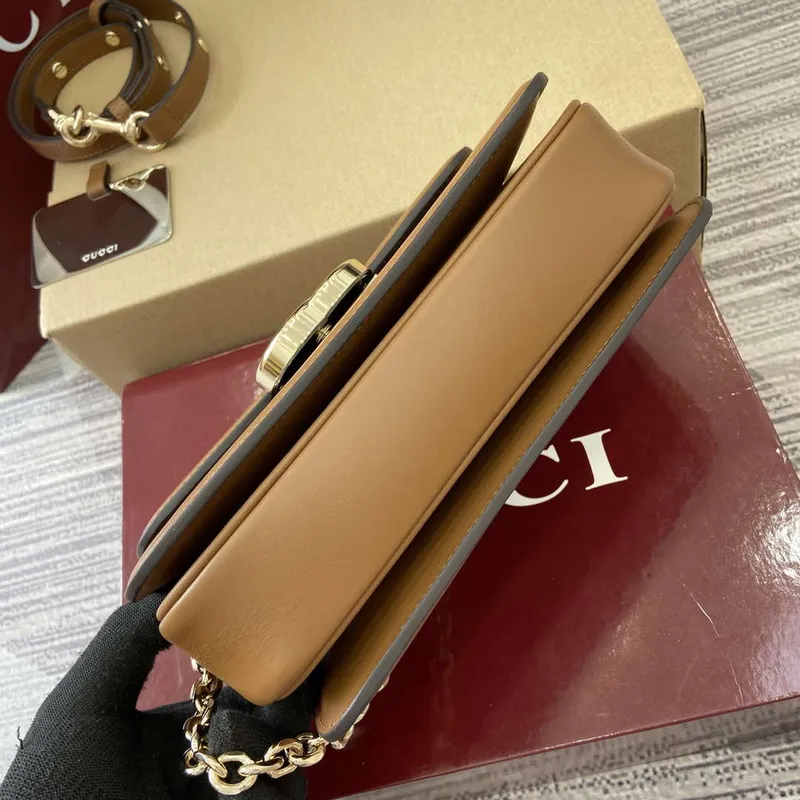 Gucci 826761 Gucci Go Malá Kabelka Přes Rameno Modré Džíny