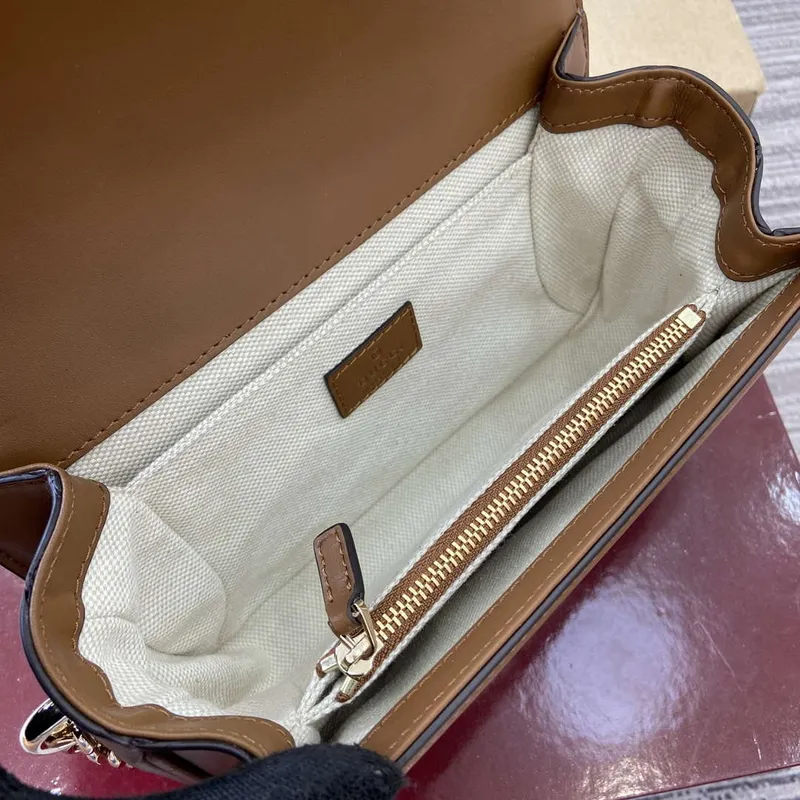 Gucci 826761 Gucci Go Malá Kabelka Přes Rameno Modré Džíny