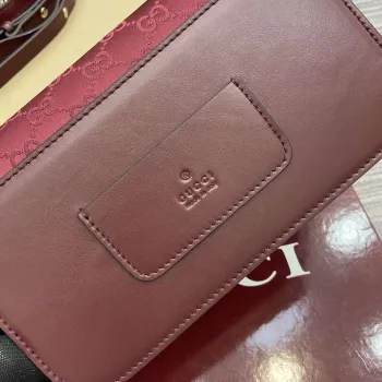 Gucci 826761 Gucci Go Malá Ramenní Taška Červená