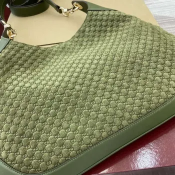 Gucci 834981 Gucci B střední ramenní taška tmavě zelená