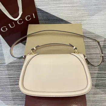 Gucci 815719 Gucci Blondie Medium taška s horním madlem Kůže Světle růžová