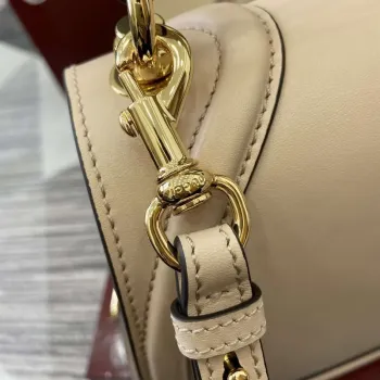 Gucci 815719 Gucci Blondie Medium taška s horním madlem Kůže Světle růžová