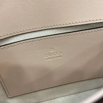Gucci 815711 Gucci Blondie mini ramenní taška Kůže Světle růžová