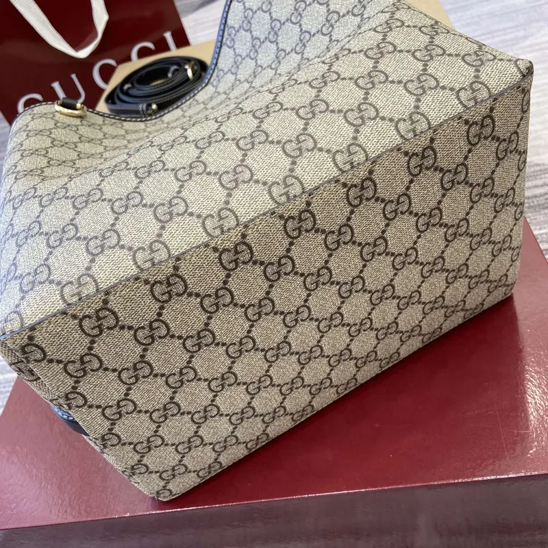 Gucci 815103 GG Emblem kabela na vodu Béžová a Černá