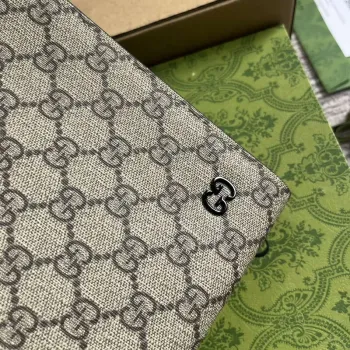 Gucci 768255 GG taška s detailem GG Béžová a černá