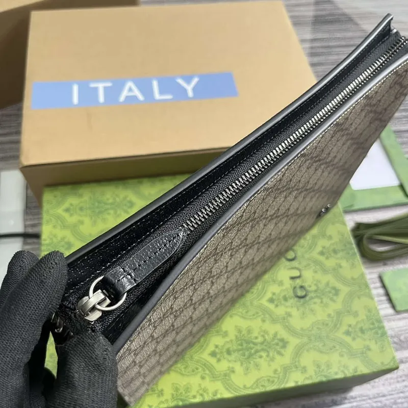 Gucci 768255 GG taška s detailem GG Béžová a černá