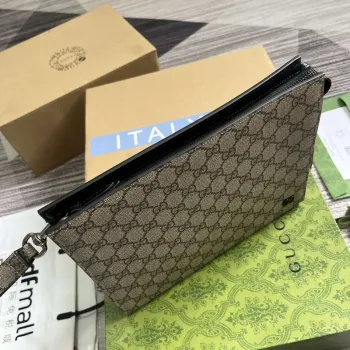Gucci 768255 GG taška s detailem GG Béžová a černá