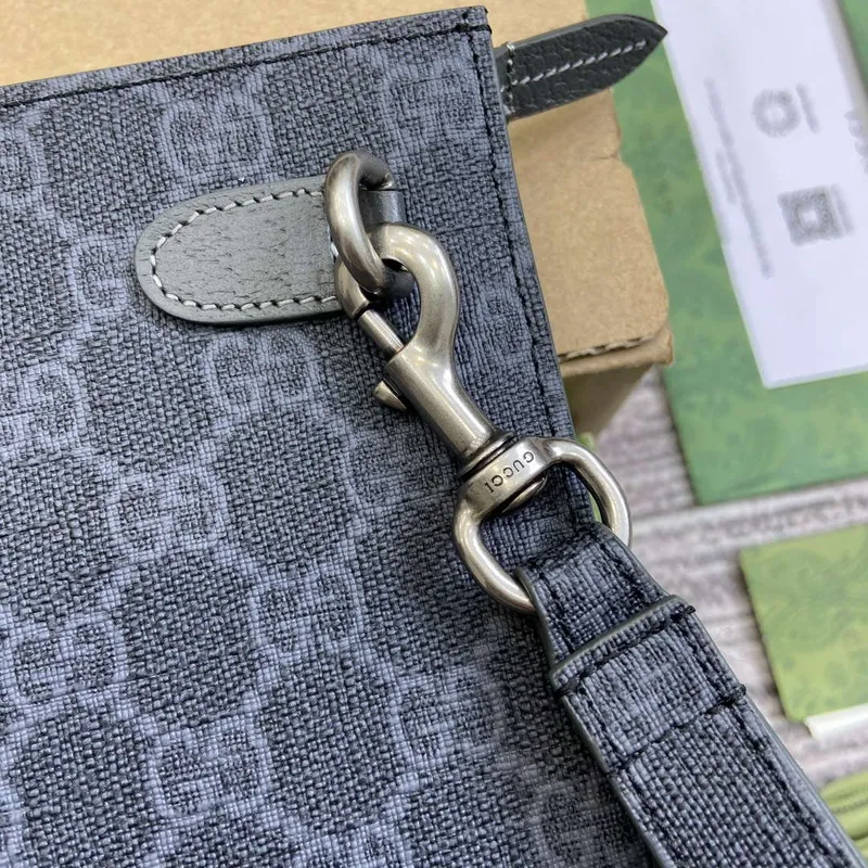 Gucci 768255 GG taška s detailem GG Černá