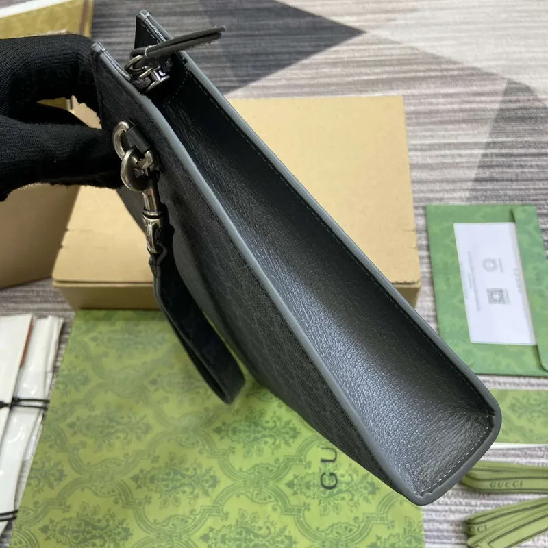 Gucci 768255 GG taška s detailem GG Černá