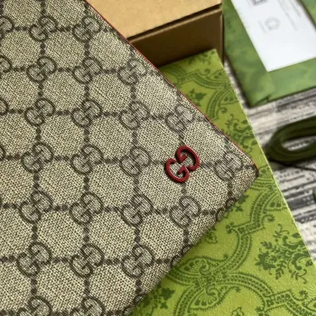 Gucci 768255 GG taška s detailem GG Červená