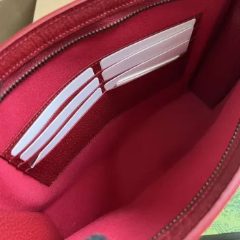 Gucci 768255 GG taška s detailem GG Červená