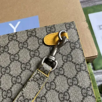 Gucci 768255 GG taška s detailem GG Žlutá