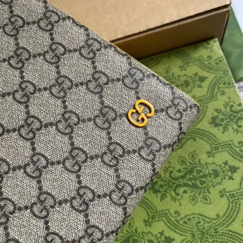 Gucci 768255 GG taška s detailem GG Žlutá