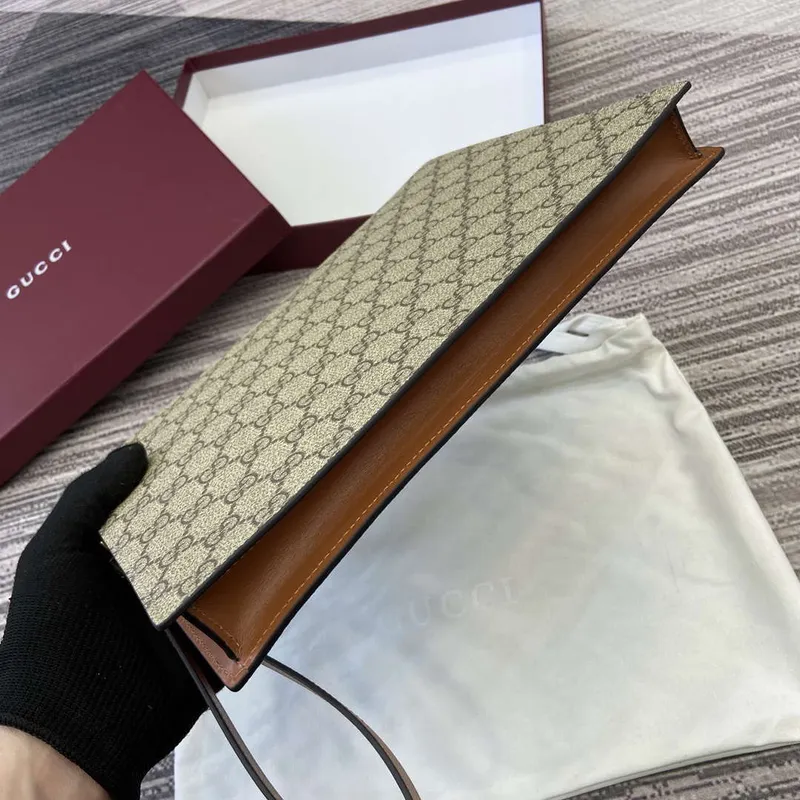 Gucci 768255 GG taška s detailem GG béžová
