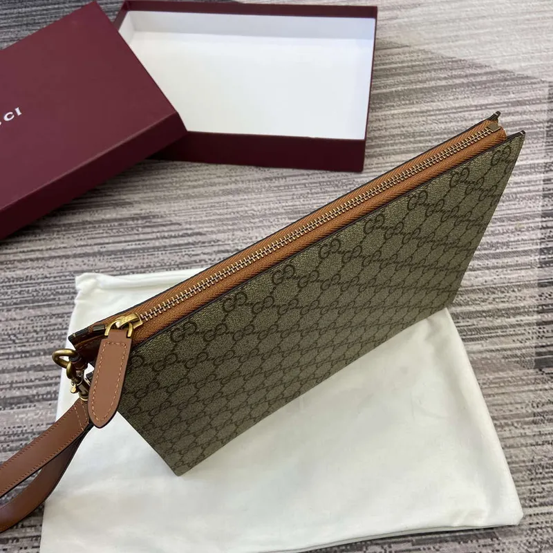 Gucci 768255 GG taška s detailem GG béžová