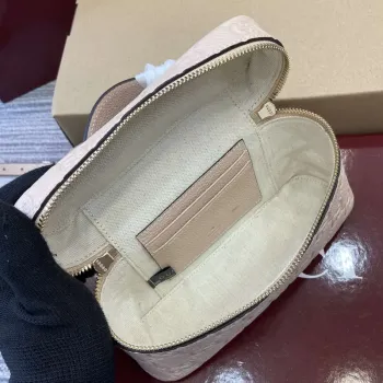 Gucci 815949 GG Emblem super mini taška béžová