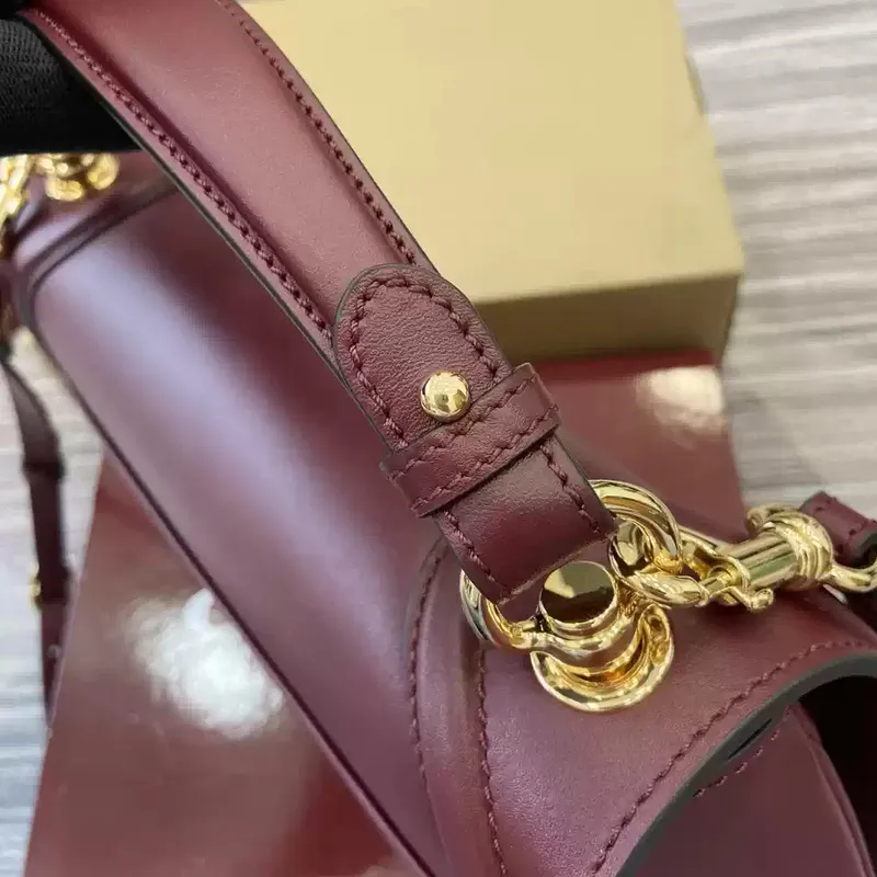 Gucci 815719 Gucci Blondie Medium taška s horním uchopem vínově červená