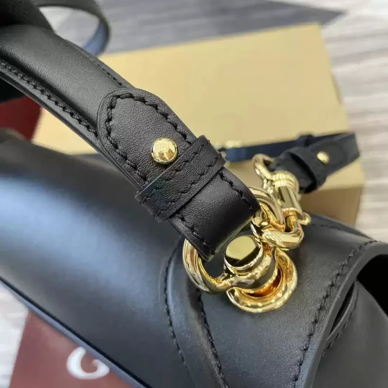 Gucci 815719 Gucci Blondie Medium taška s horní rukojetí černá