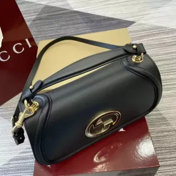 Gucci 815719 Gucci Blondie Medium taška s horní rukojetí černá