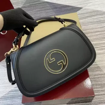 Gucci 815719 Gucci Blondie Medium taška s horní rukojetí černá