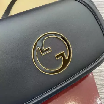 Gucci 815719 Gucci Blondie Medium taška s horní rukojetí černá