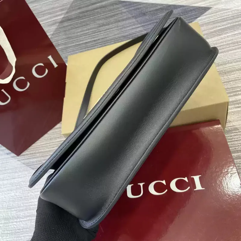 Gucci 815719 Gucci Blondie Medium taška s horní rukojetí černá