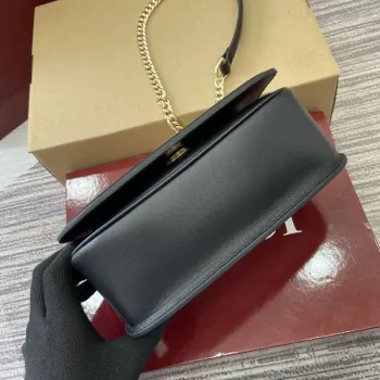 Gucci 815711 Gucci Blondie mini ramenní taška Béžová＆Černá