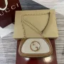 Gucci 815711 Gucci Blondie mini ramenní taška Hnědá & Béžová