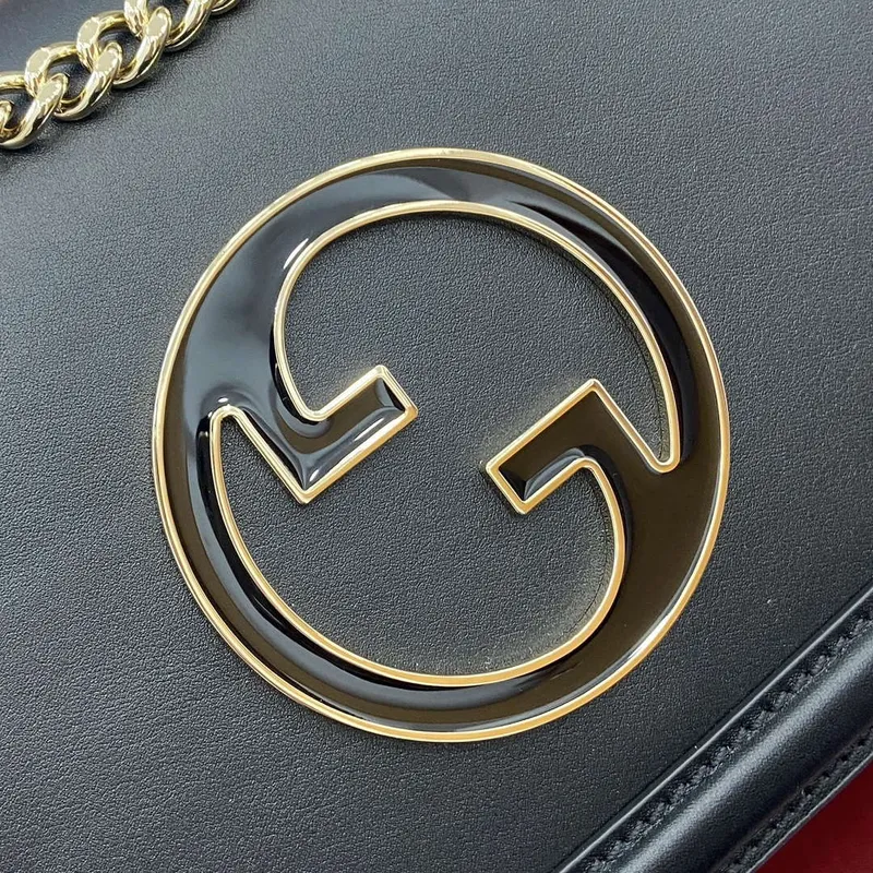 Gucci 815715 Gucci Blondie malá kabelka přes rameno Černá