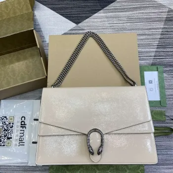 Gucci 795003 Dionysus velká kabelka přes rameno Světle šedá