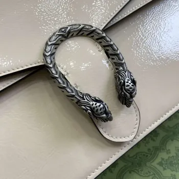 Gucci 795003 Dionysus velká kabelka přes rameno Světle šedá