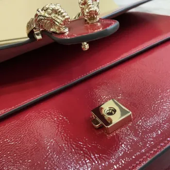 Gucci 795003 Dionysus velká kabelka přes rameno vínově červená