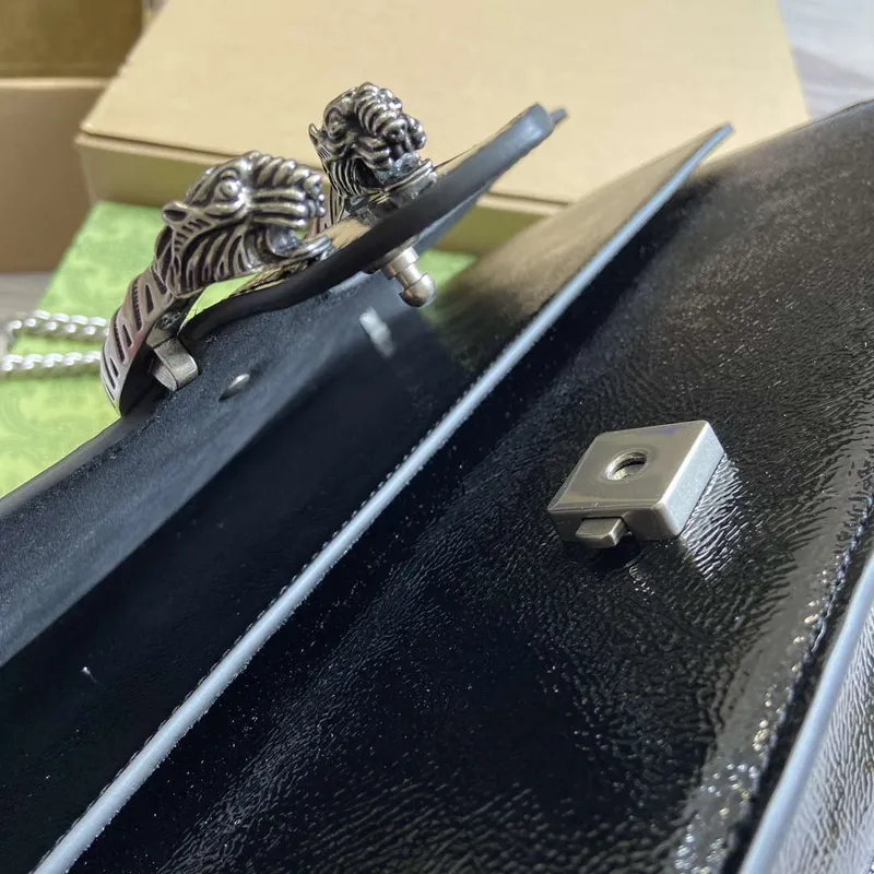 Gucci 795003 Dionysus velká kabelka přes rameno černá