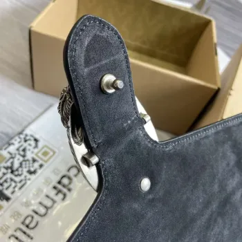 Gucci 795003 Dionysus velká kabelka přes rameno černá