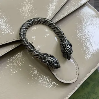 Gucci 795007 Dionysus střední kabelka s horním uchem Světle šedá