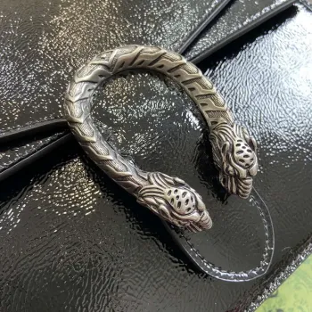 Gucci 795007 Dionysus střední kabelka s horním uchem černá