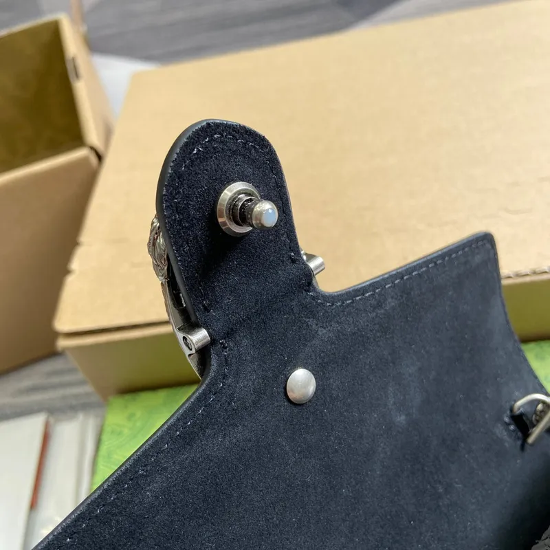 Gucci 795368 Dionysus super mini taška černá