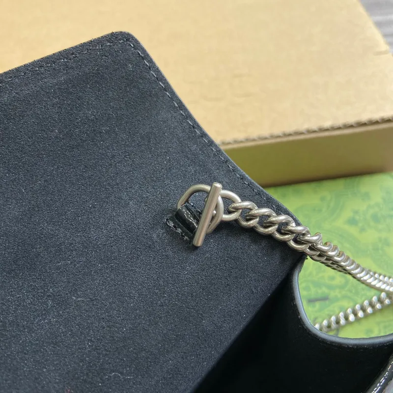 Gucci 795368 Dionysus super mini taška černá