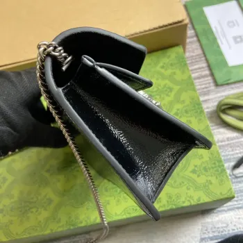 Gucci 795368 Dionysus super mini taška černá