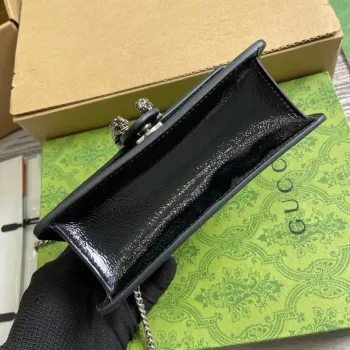 Gucci 795368 Dionysus super mini taška černá