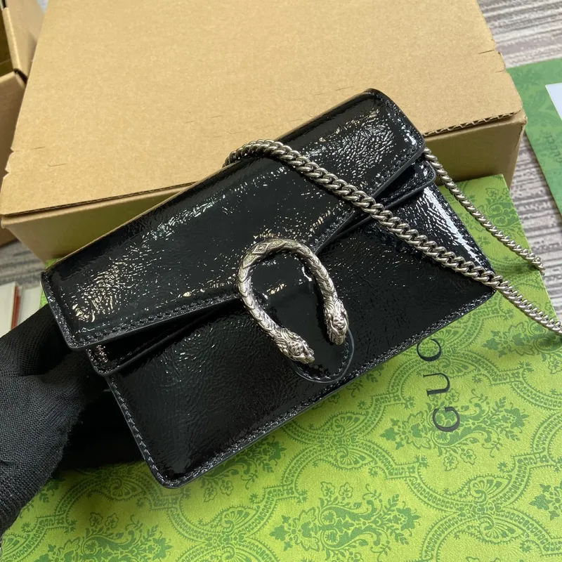 Gucci 795368 Dionysus super mini taška černá