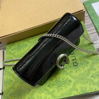 Gucci 795368 Dionysus super mini taška černá