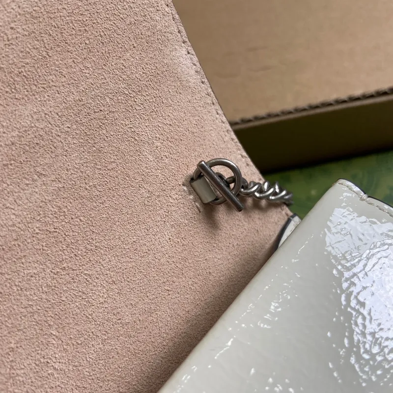 Gucci 795368 Dionysus super mini taška Světle šedá