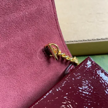 Gucci 7953680AAA86207 Dionysus super mini taška vínově červená