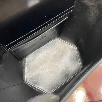 Gucci 805832 Mini Bamboo Top Handle Tote Bag Černá