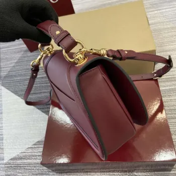 Gucci 815714 Gucci Blondie Malá Taška s Krátkým Uchem Vínově Červená